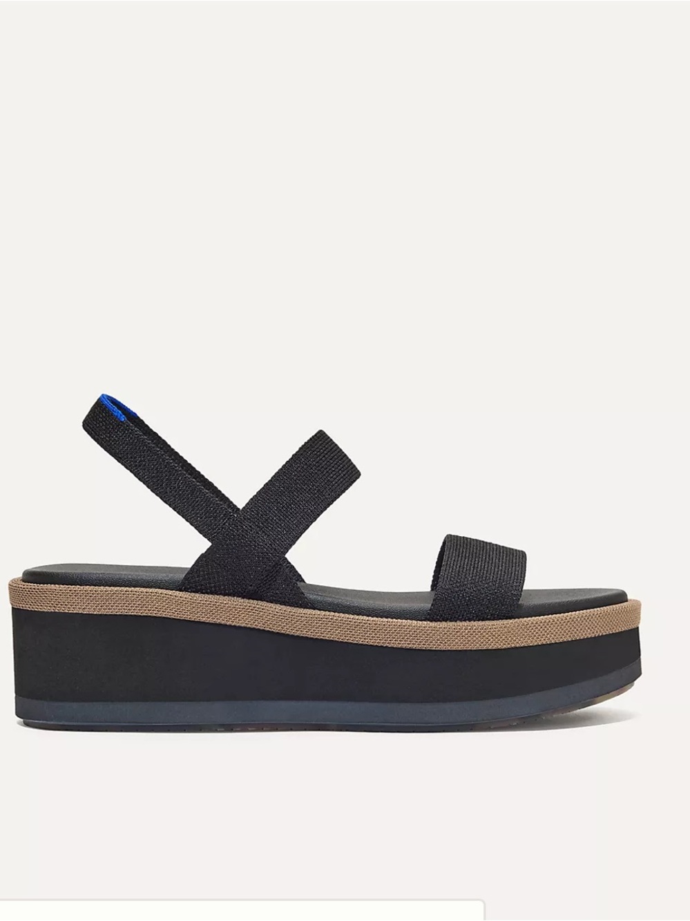 Rothy's The Lightweight Wedge Sandals size 7 NEW without box - Picture 2 of 8